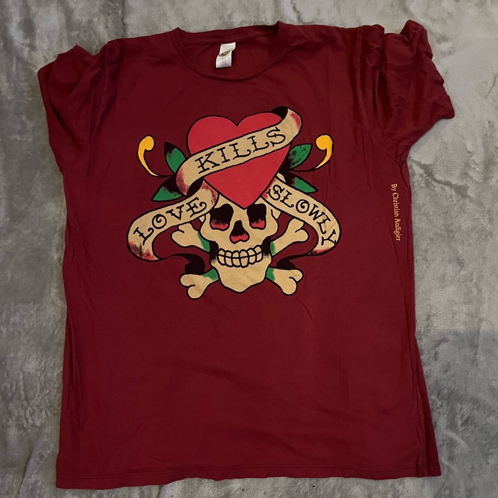Nice Ed Hardy signature T-Shirt XL for Men